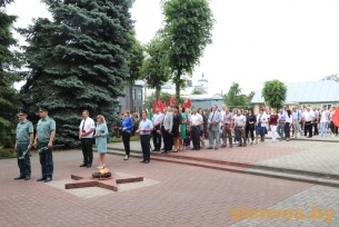 В Слониме отметили День всенародной памяти жертв Великой Отечественной войны