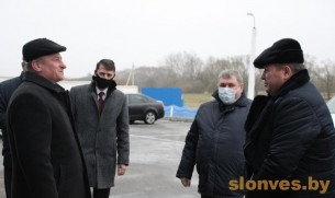 Слоним посетил министр природных ресурсов и охраны окружающей среды Андрей Павлович Худык
