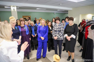 Председатель Белорусского союза женщин Ольга Шпилевская встретилась с женским активом Гродненской области